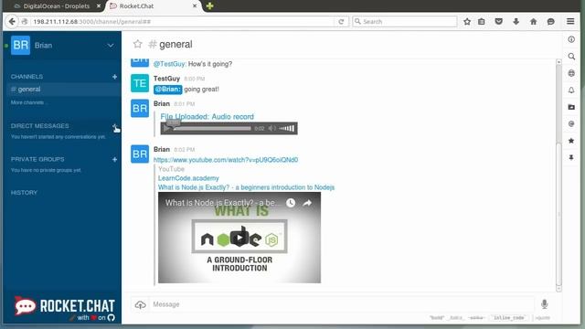 RocketChat - Slack like Open Source Self-hosted Chat Review смотреть онлайн