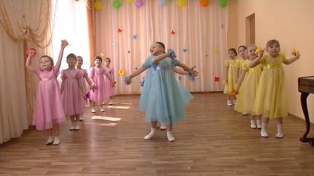 Вальс цветов. Хореографическая композиция смотреть онлайн