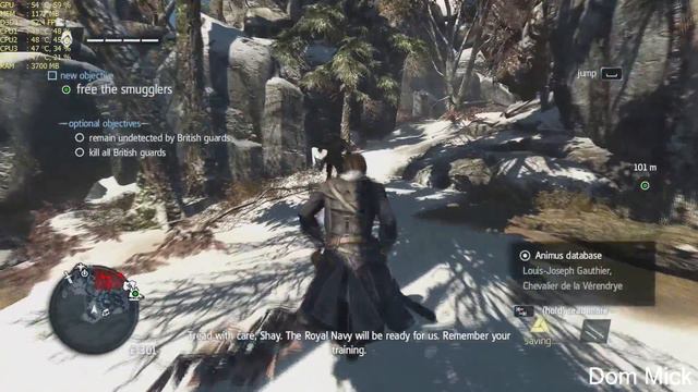 Assassin's Creed Rogue on GTX 960 2gb 1080p смотреть онлайн