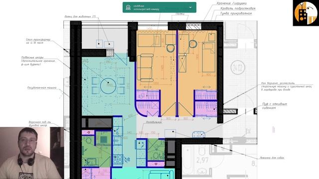КАК ПОЛУЧИТЬ ЭФФЕКТИВНУЮ ПЛАНИРОВКУ КВАРТИРЫ ?_#TVOY METR_010318 смотреть онлайн