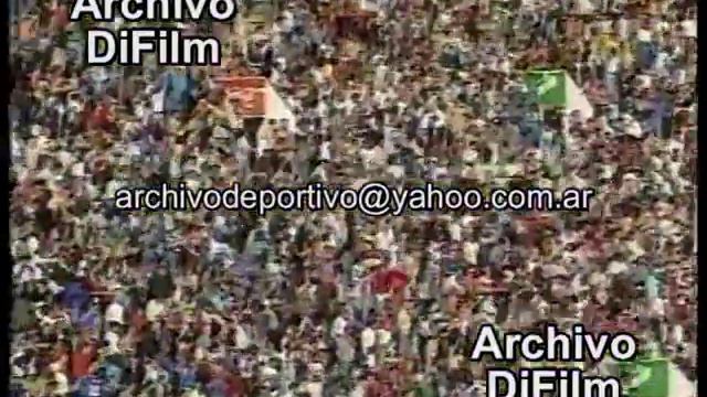 Huracan vs Lanus (1-1) con goles de Gambier y Morales - DiFilm 1993 смотреть онлайн