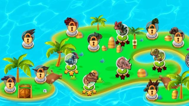 Развивающая игра для детей. Dinosaur Park – Primeval Zoo. смотреть онлайн