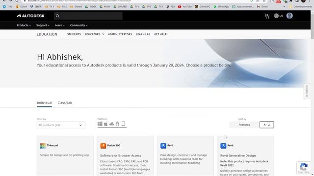 How to download Autocad for Free | Get 1 year free Autocad for Students смотреть онлайн
