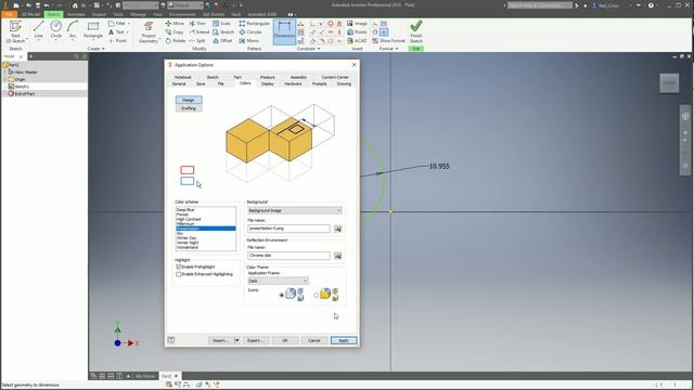 Basic Startup Application Options Setup | Autodesk Inventor смотреть онлайн
