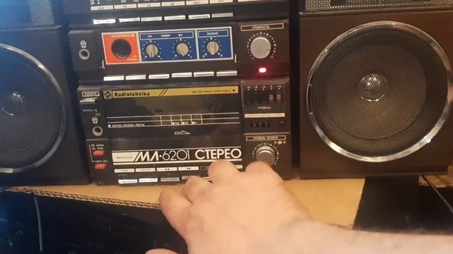 магнитола радиотехника мл-6201 тест1