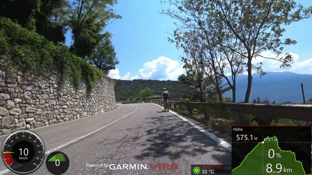 Best Cycling Workout Lake Garda Italy 4K Video Garmin смотреть онлайн