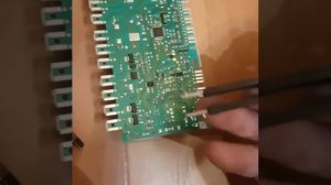 Ремонт платы холодильника Либхер.Стандартные дефекты