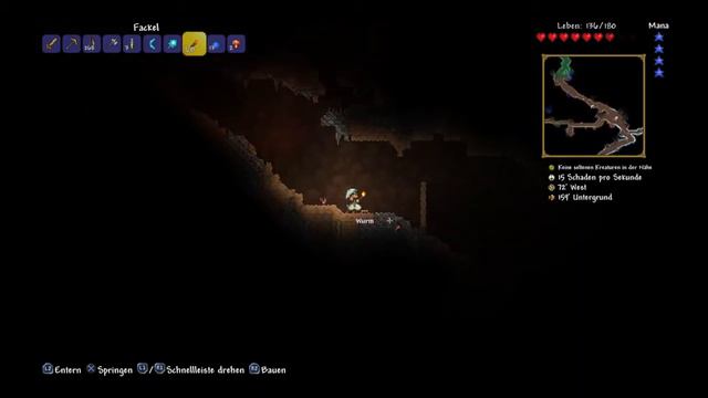 Terraria Folge#012 Dschungel Dämoniterz blaues Pilzbiom und Katana смотреть онлайн
