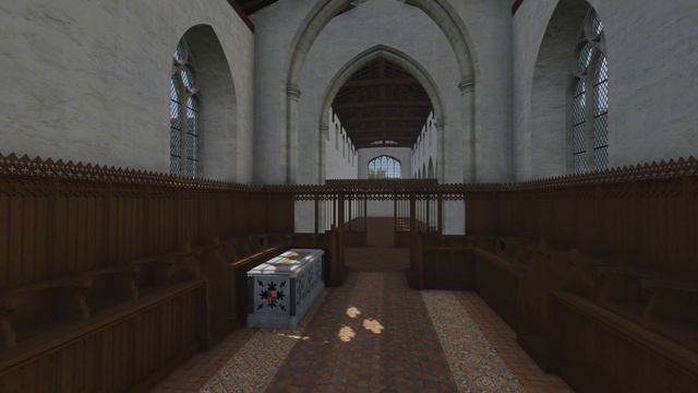 Stunning fly-through of Richard III's lost priory and tomb смотреть онлайн