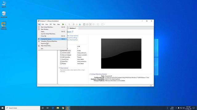 Backup virtual machine from VMware Workstation Pro смотреть онлайн