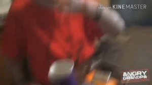 Злой дед буррито с кошачьем кормом