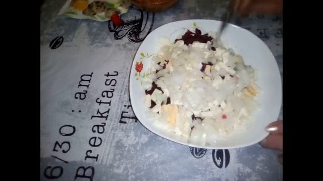 Вкусный и полезный салат.