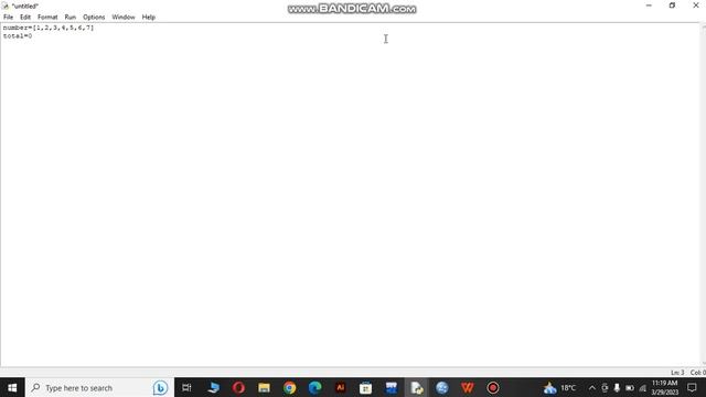 For loop in python IDLE смотреть онлайн