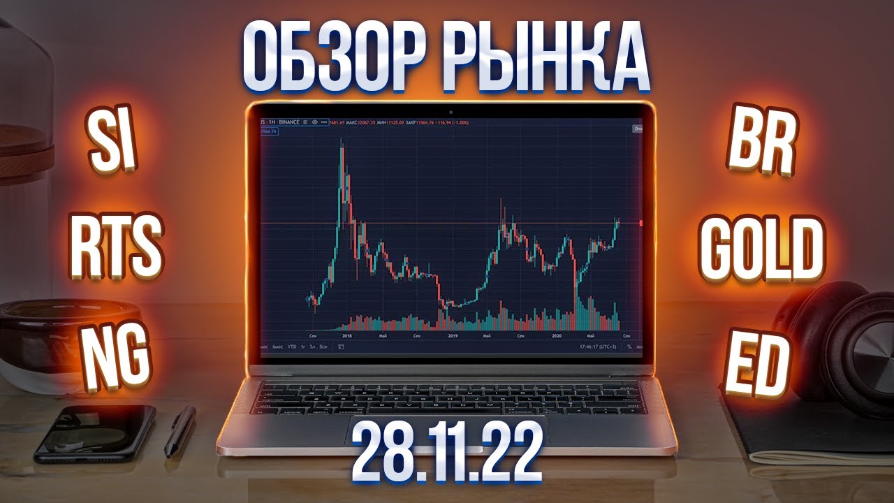 Обзор рынка 28.11.22 (RTS, Br, Si ...) смотреть онлайн