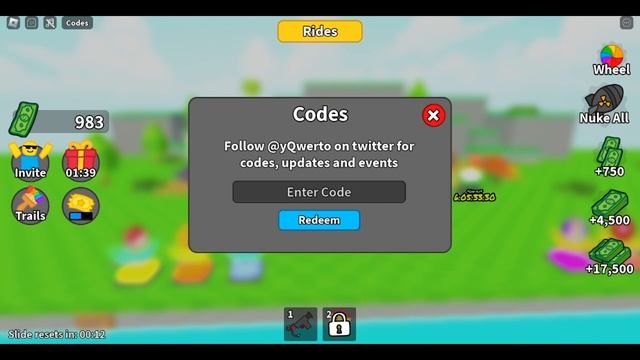 *NEW* ALL WORKING CODES FOR ROBLOX SLIDE DOWN A HILL 2023 - SLIDE DOWN A HILL ROBLOX смотреть онлайн