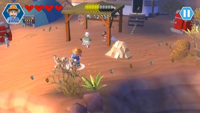 Прохождение LEGO Jurassic World на Android - Часть 2 смотреть онлайн