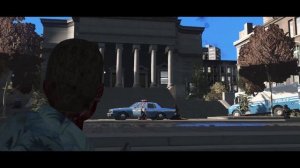 Epic Police Shootout in Vice City style.( New York 1980s )