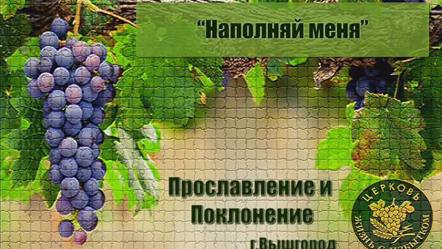 "Наполняй меня" Прославление и Поклонение (г.Вышгород) смотреть онлайн