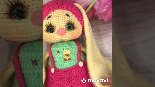 Милая Зайка #вяжуигрушки #амигуруми #вязаныеигрушки смотреть онлайн
