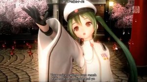 [1080P Full風] 千本桜 Senbonzakura `One Thousand Cherry Trees`- 初音ミク Hatsune Miku DIVA English Romaji