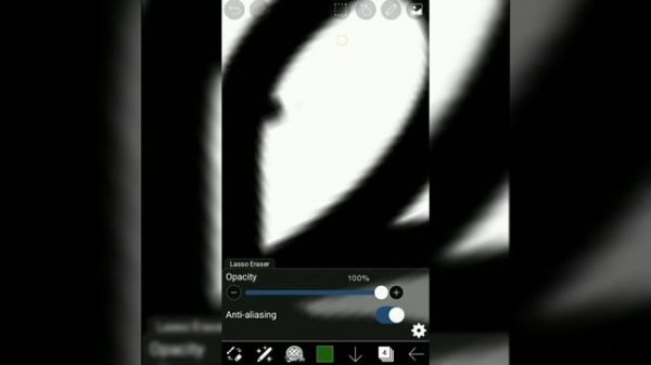 How I use (SPECIAL PEN) Lasso eraser and Lasso fill in ibisPaint X tutorial