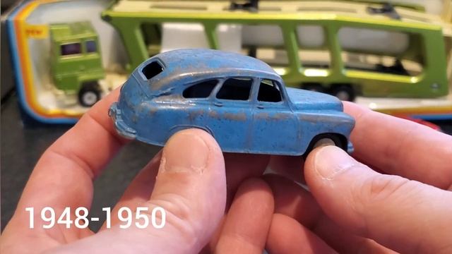 Vintage Dinky toys,Corgi toys collection ,today's hunt for diecast . смотреть онлайн
