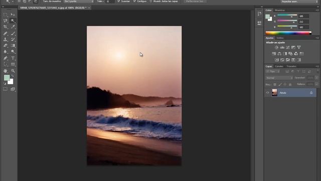Photoshop CS6 Curso básico, Como trabajar con la varita magica, Capitulo No- 13 смотреть онлайн