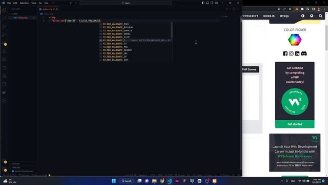 شرح شامل للغة PHP - #56 (filters) смотреть онлайн