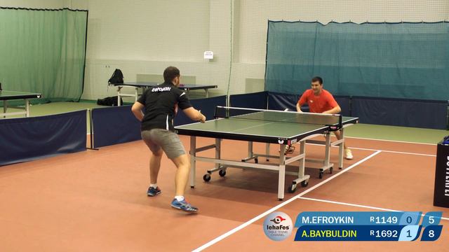BAYBULDIN - EFROYKIN BUTTERFLY CUP-2020 #tabletennis #настольныйтеннис