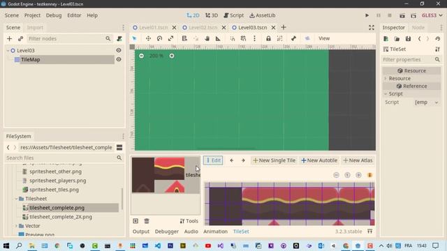How to Fix Tiles Edge issues in Godot Tilemap from Kenney 2D Assets ? смотреть онлайн