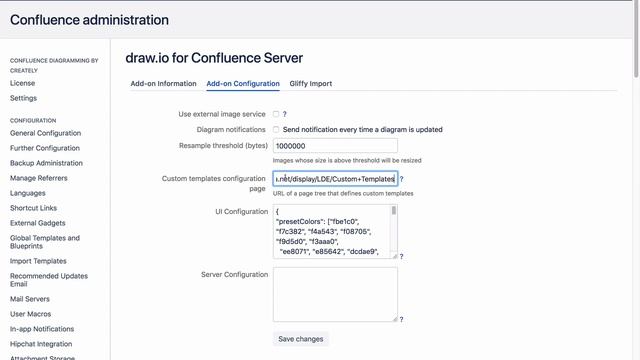 How to use your own custom templates in draw.io for Atlassian Confluence (Server) смотреть онлайн