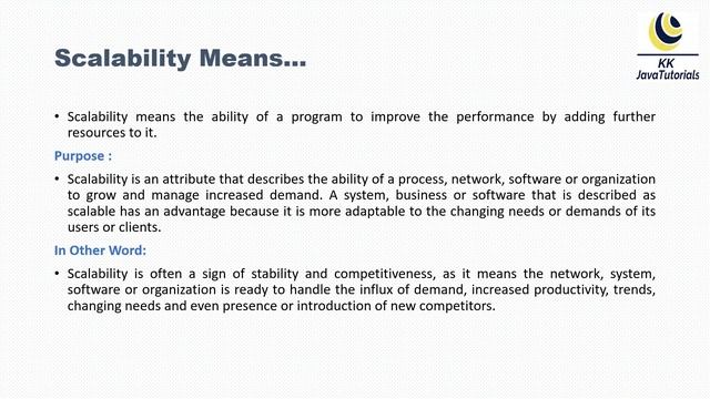 What do we understand by the term Scalability ? || Java Concurrency Interview Question смотреть онлайн