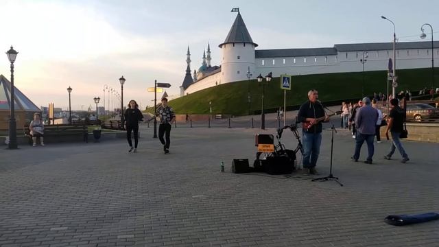 Улица Баумана - Проверка усилителя Coolmusic BP40 на травел гитаре Washburn