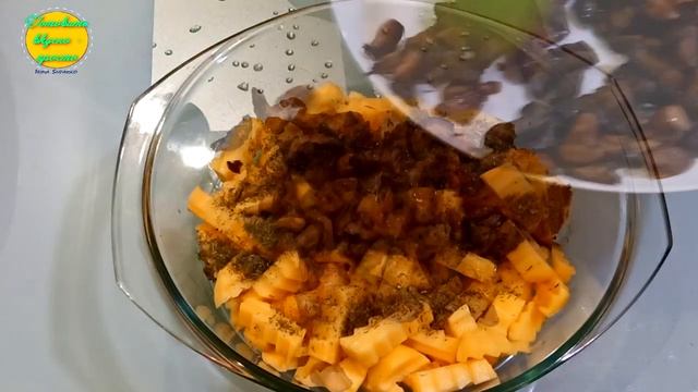Ароматный КАРТОФЕЛЬ с ГРИБАМИ в ГОРШОЧКАХ! Быстро и вкусно/#irinashparko смотреть онлайн