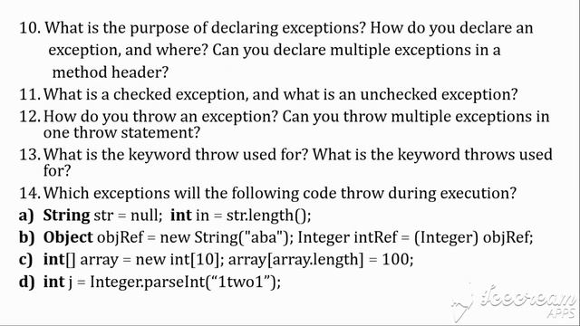 Java questions: Exception handling(በአማርኛ) смотреть онлайн