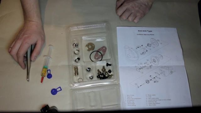 Ремкомплект для турбины смотреть онлайн