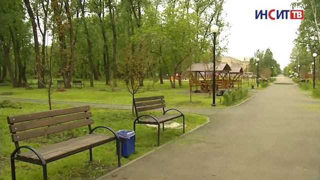 Жизнь Копейска: сквер в поселке Горняк смотреть онлайн