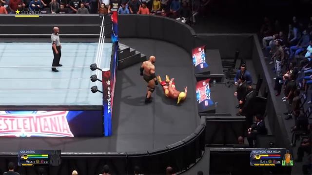 Wwe 2k20 Голдберг против Халк Хоган смотреть онлайн