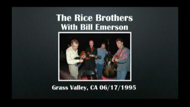 【CGUBA206】The Rice Brothers with Bill Emerson 06/17/1995 смотреть онлайн