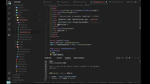 #2 Vue 3 And Pinia Crash Course In 2023 | Learn Vue And Typescript | #vuejs #vue #vue3 #typescript