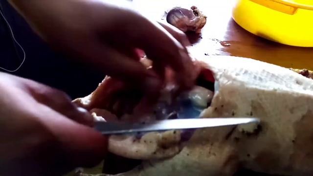 Заколол Гусей, прополил и разделал. смотреть онлайн