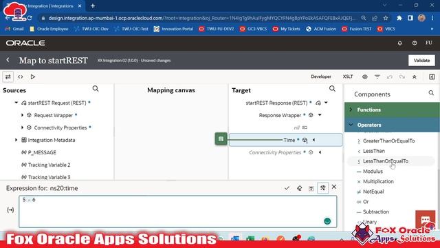 28. Operators in oracle integration | Operators in OIC | Operator in OIC | OIC tutorials смотреть онлайн