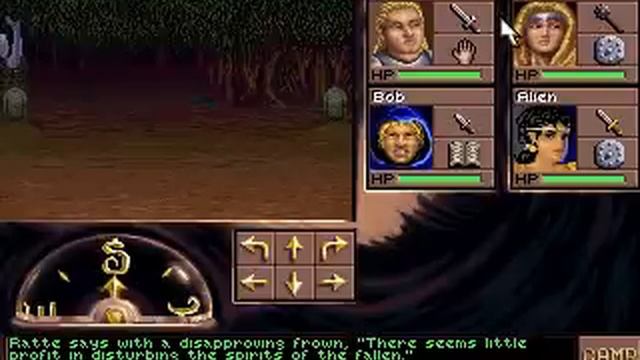 Eye of the Beholder 3 - Assault on Myth Drannor - Gameplay смотреть онлайн