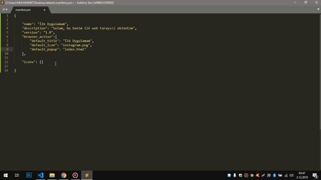 Google Chrome İçin Eklenti Geliştirme - Bölüm 1-) Başlangıç смотреть онлайн