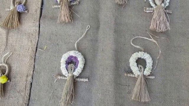 Изделия из сена в канун Праздника #Пасхи. смотреть онлайн