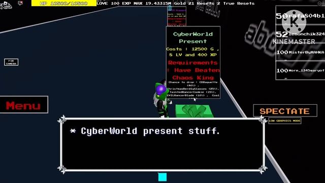 Roblox - Deltarune 3D RPG Remastered (All stuff from present/Christmas event) смотреть онлайн