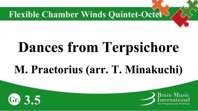 Dances from Terpsichore - Flexible Quintet-Octet by Michael Praetorius (arr. Tohru Minakuchi) смотреть онлайн