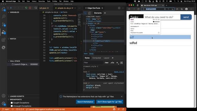 Using the Inspect Tool in the Edge Tools for VS Code extension смотреть онлайн