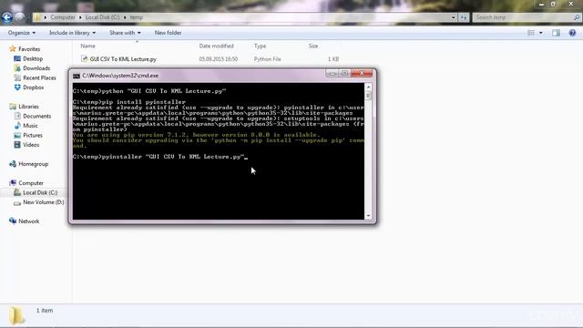Python for Beginners with Examples - 026 Creating standalone executables out of your Python program смотреть онлайн