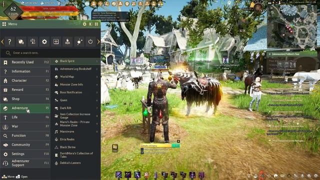 bdo ninja awakening  Road to 750 GS  First TET black distortion earring